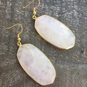 Rose Quartz Earrings